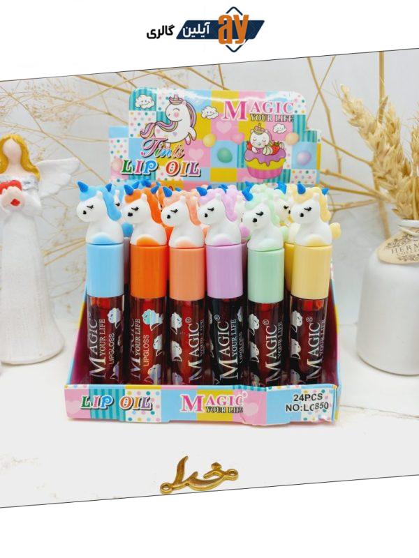 برق لب فانتزی طرح اسب مجیک MAGIC کد LC850