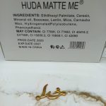 برق لب هدی مات می HUDA MATTE Me کد X261