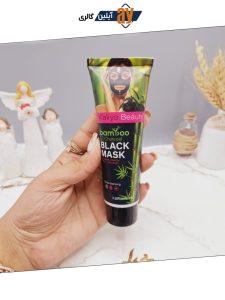 بلک ماسک ذغال بامبو مناسب پاکسازی عمیق صورت برند Kaliya Beauty کد Z192