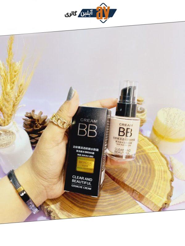 بی بی کرم BB CREAM شفاف و زیبا برند بیوآکوا BIOAQUA کد BQY5606