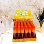 تیت لب پرتقالی هدا مات می HUDA MATTE ME کد X117