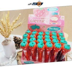تینت لب طرح توت فرنگی مینی کویین MINI QUEEN کد CB9022