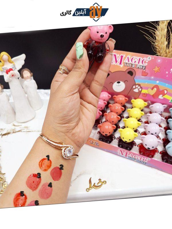 تینت لب طرح خرس مجیک MAGIC کد LC 1245