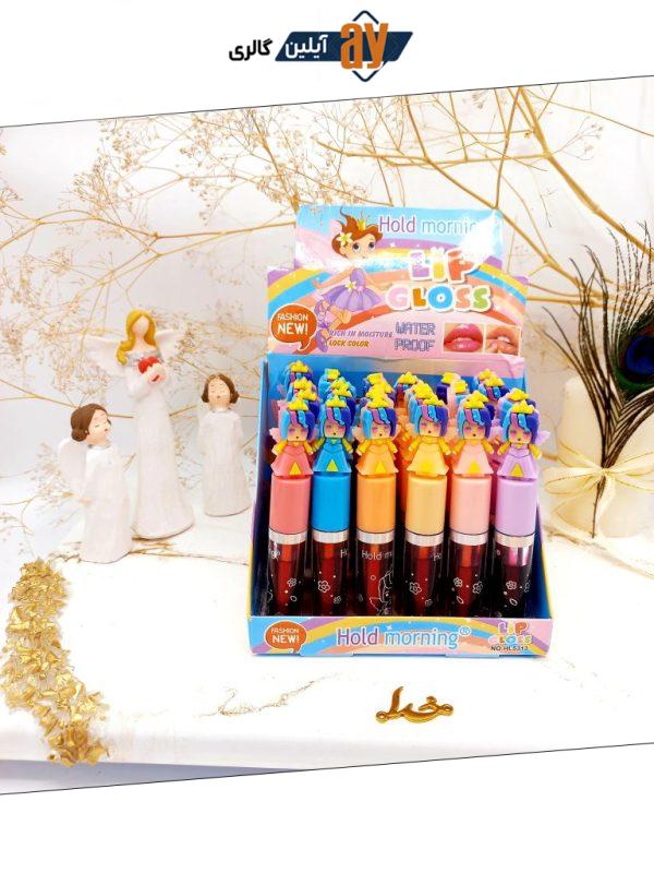 تینت لب طرح دختر عروسکی هلدمورنینگ Hold morning کد HL5313