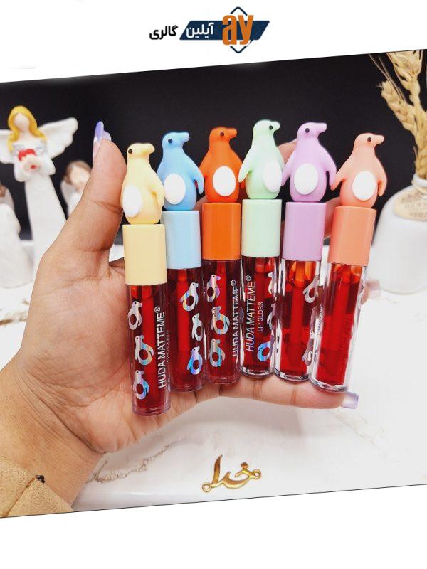 تینت لب طرح پنگوئن هدا مات می HUDA MATTE ME کد X_292