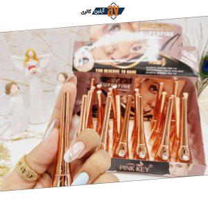 خط چشم بی نظیر ضد آب مویی پینک کی PINK KEY کوزه ای الماسی کد PK5046