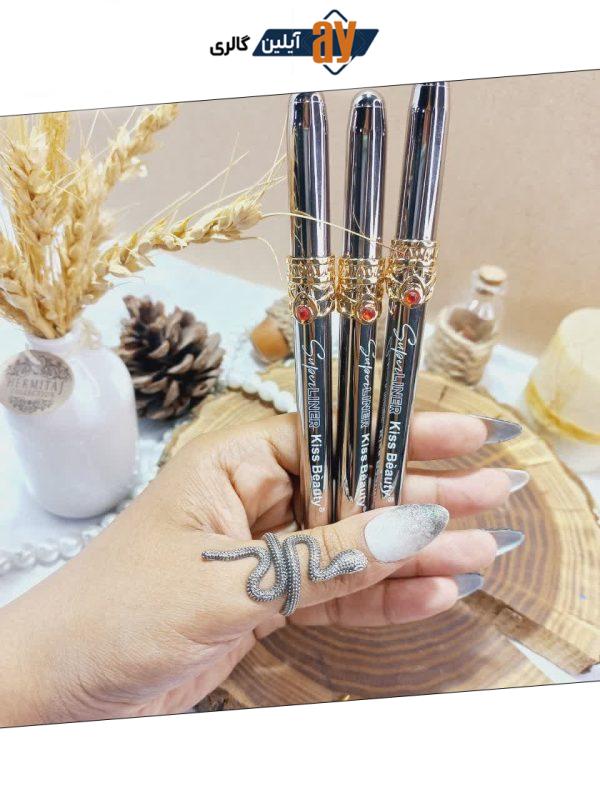 خط چشم مشکی ماژیکی برند کیس بیوتی KISS BEAUTY کد 59140