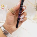 خط چشم مشکی ماژیکی و دوسر طرح دار ستاره ای LOVE STAR ( پوکه بنفش )