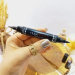 خط چشم مشکی و هاشور ابرو قهوه ای دو کاره پرطرفدار هدی بیوتی HUDABEAUTY کد HMB002