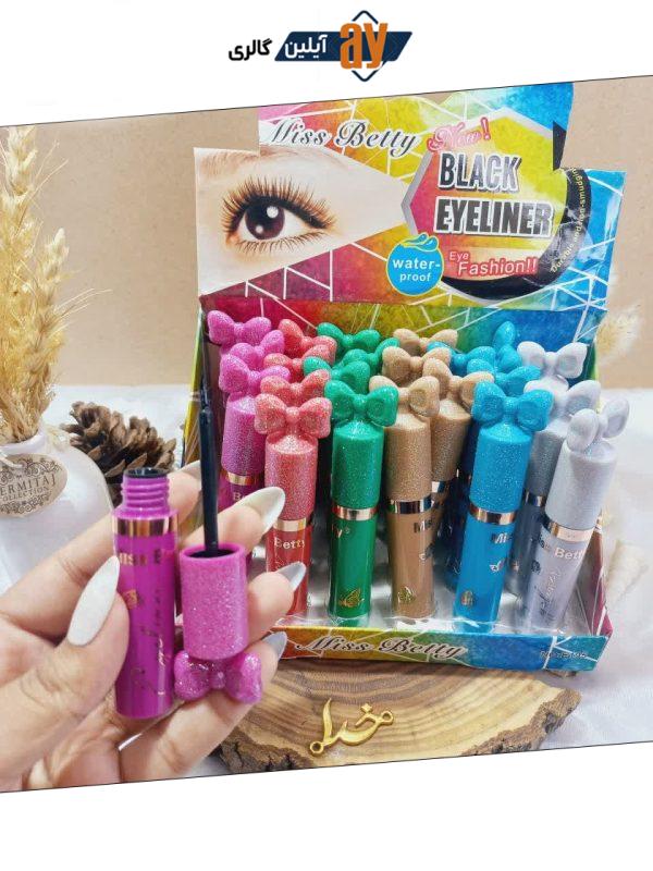 خط چشم پاپیونی ضد آّب میس بیوتی MISS BEAUTY کد E195
