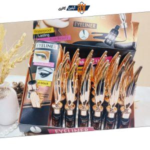 خط چشم پرطرفدار طرح پر برند کیس بیوتی KISS BEAUTY کد 57236