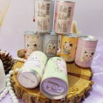 دستمال مرطوب قوطی دایره ای طرح حیوانات وارداتی و باکیفیت کد JB21