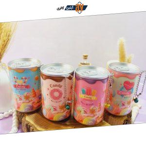 دستمال مرطوب قوطی دایره ای طرح کریسمس وارداتی و باکیفیت کد F011
