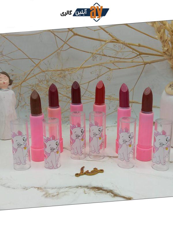 رژ جامد بیوتی Beauty طرح گربه کد 3328