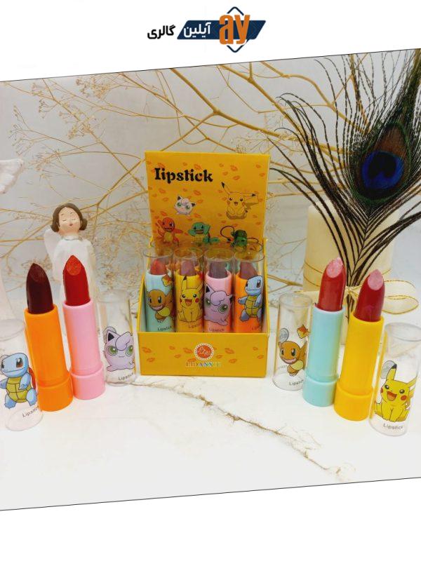 رژ جامد لیپ استیک LIPSTICK طرح حیوانات 3333