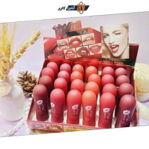 رژ جامد پرطرفدار میس لرن مات MISS LIRENN کد MI6169
