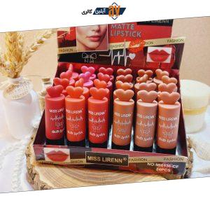 رژ جامد پرطرفدار میس لرن MISS LIRENN کد 6136