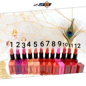 رژ جامد پرطرفدار گلیتری رویال لاو ROYAL LOVE کد 98091