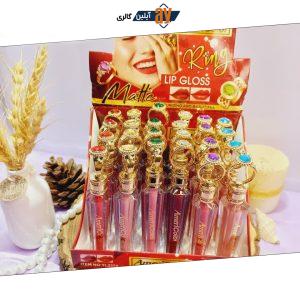 رژ لب مایع طرح انگشتر برند AMERICOLOR کد YL2234