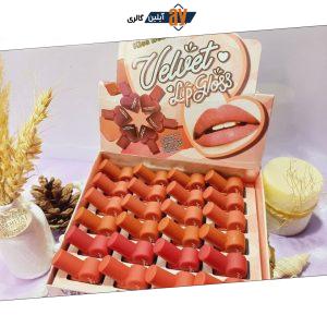 رژ لب مایع طرح قلبی  برند معروف کیس بیوتی KISS BEAUTY کد 70238