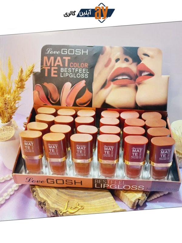 رژ لب مایع مات لاو گاش LOVE GOSH MATTE  کدGL 6076