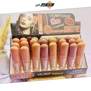 رژ لب مایع پرطرفدار ویولت VIOLET MAKEUP کد GV7011