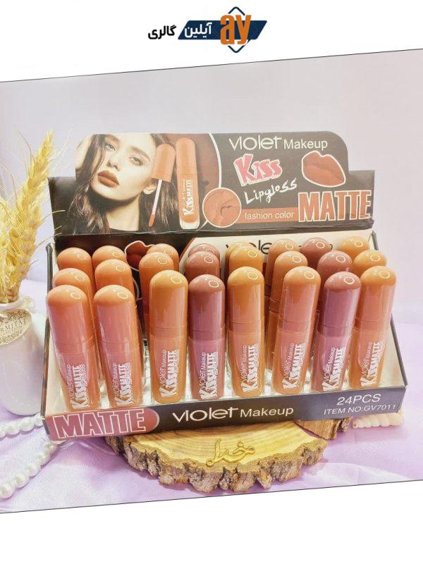 رژ لب مایع پرطرفدار ویولت VIOLET MAKEUP کد GV7011