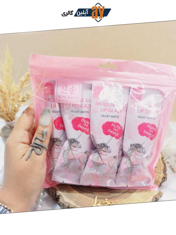 رژ مایع تک شاخ مات مخملی MOUSSE MIST