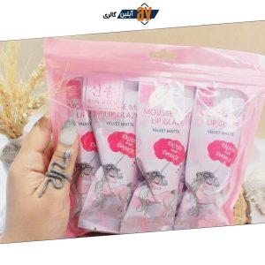 رژ مایع تک شاخ مات مخملی MOUSSE MIST