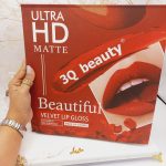 رژ مایع تیوپی شیشه ای مات 3Q beauty کد89580