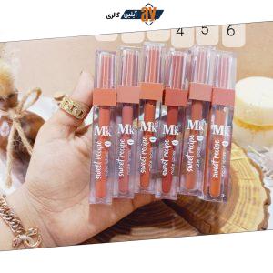 رژ مایع پرطرفدر لیپ گلاس مات Sweet recipe کد MK739-F