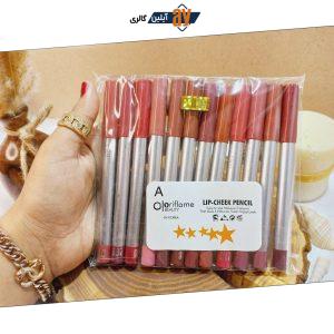 رژ مدادی با کیفیت پوکه نقره ای اوریفلیم oriflame