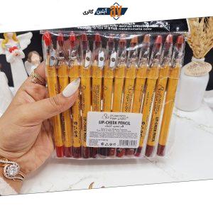 رژ مدادی تراش دار برند تاپ لیدی TOP LADY اورجینال اصلی کد 5713