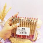 رژ مدادی تراش دار پوکه زرد یوبی YUBE بسته 12 عددی | پخش عمده