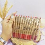 رژ مدادی تراش دار پوکه زرد یوبی YUBE بسته 12 عددی | پخش عمده