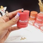 رژ گونه طرح قلبی استامپی کاریته Karite کد 30840