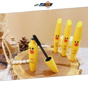 ریمل 4 بعدی مشکی ضد آب SHEDOES حجم 8 گرم مدل جوجه