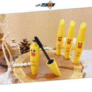 ریمل 4 بعدی مشکی ضد آب SHEDOES حجم 8 گرم مدل جوجه