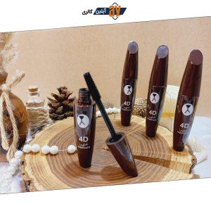 ریمل 4 بعدی مشکی ضد آب SHEDOES حجم 8 گرم مدل خرسی