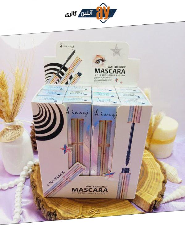 ریمل ضد آب 24 ساعته طرح گلیتری ماسکارا MASCARA کد L605