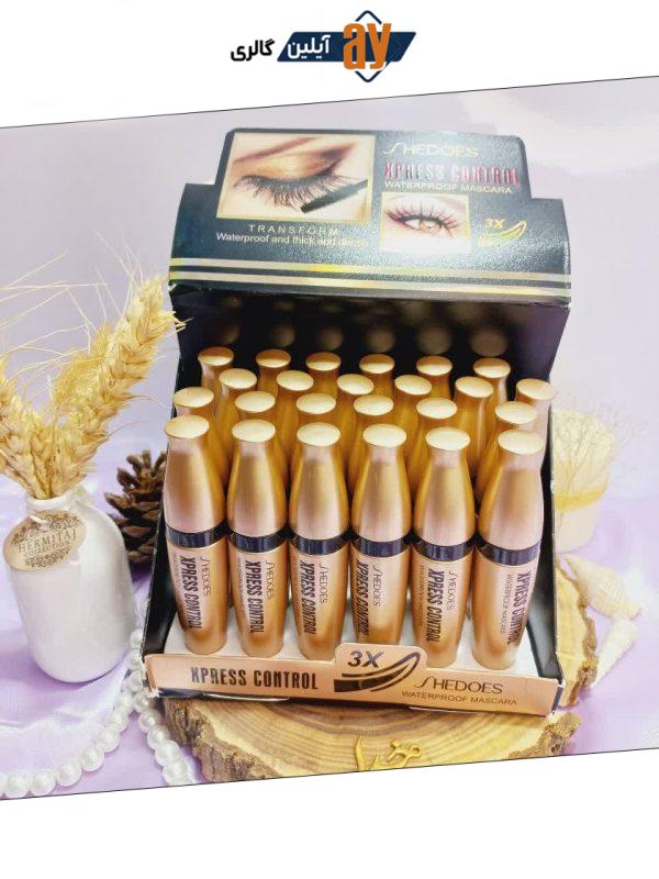ریمل ضد آب درجه یک پوکه طلایی SHEDOES کد 8257 ساخت چین