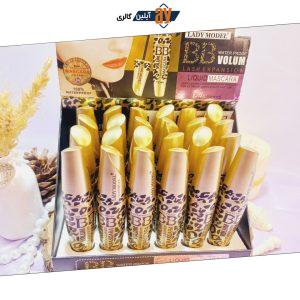ریمل مشکی پلنگی پرطرفدار پوکه فلزی ضد آب برند ولوم Volum کد LM195