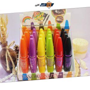 ریمل مشکی پوکه رنگی برند فاور بیوتی FAVOR BEAUTY کد MS8009A