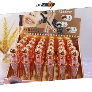 ریمل نگین دار 5 بعدی ماسکارا کیس بیوتی 5D MASCARA KISS BEAUTY کد 56645