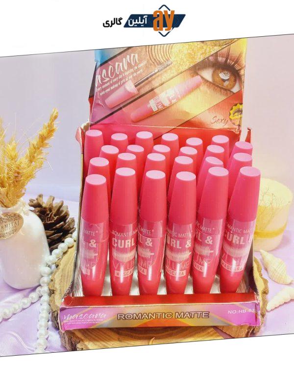 ریمل پرطرفدار پوکه صورتی رومانتیک مات Romantic Matte کد HB8308