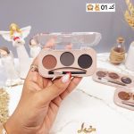 سایه ابرو پک 3 قلو همرا با براش برند Gulflower کد GF452