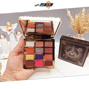 سایه چشم ۱۲ رنگ آکواریومی همراه با آینه برند SUSISU کد 0251