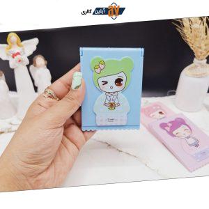 ست آینه وشانه طرح دختر چینی AISHU کد 127