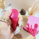 ست براش باکس دار 6 تیکه سرخابی