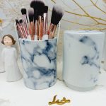 ست براش دوازده تیکه استند استوانه ای سرامیکی